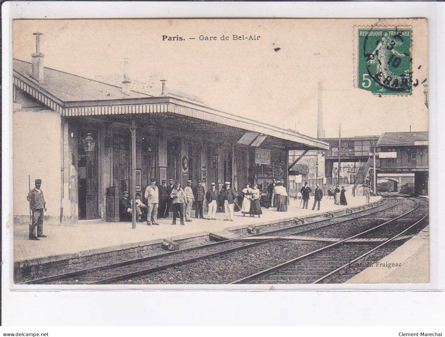 PARIS: Gare De Bel-air, 75012 - Très Bon état - Sonstige Sehenswürdigkeiten