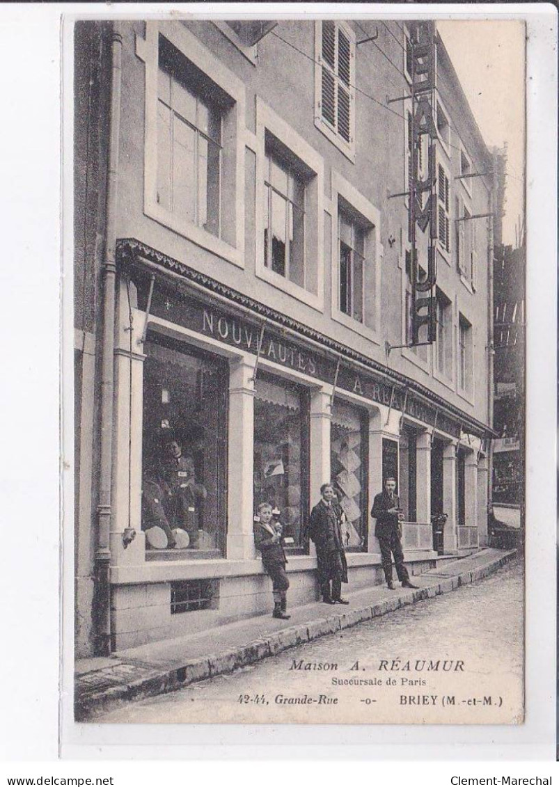 BRIEY: Maison A. Réaumur, Succursale De Paris - Très Bon état - Briey