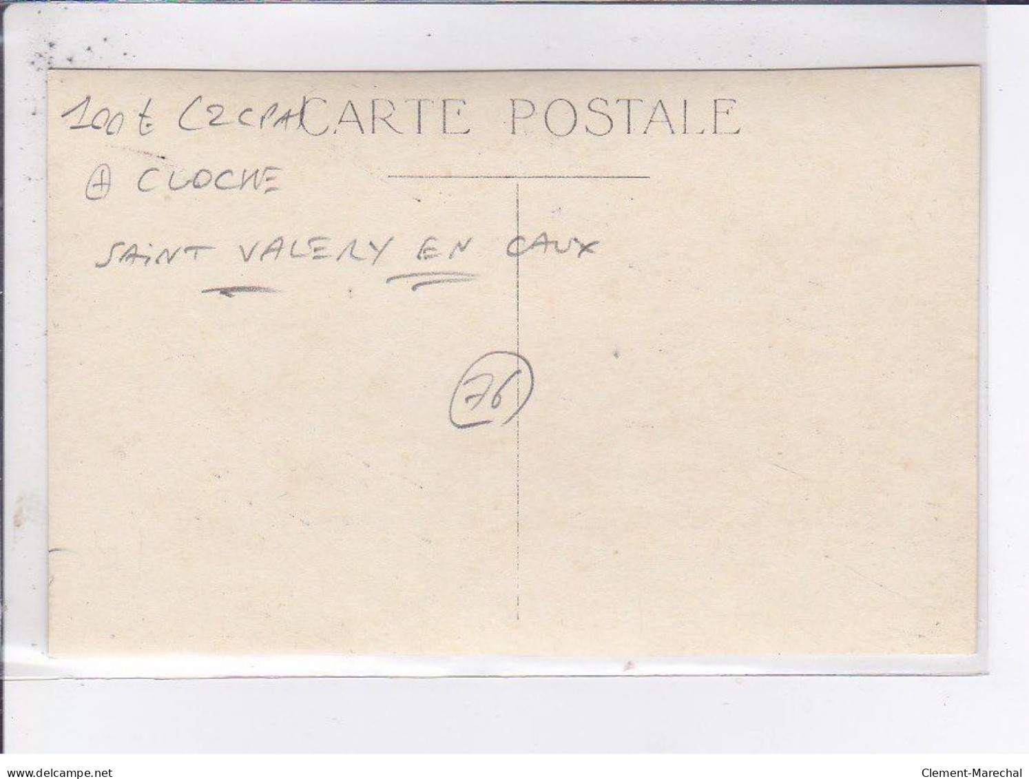 SAINt-VALERY-en-CAUX: Cloche, 2CPA - Très Bon état - Other & Unclassified