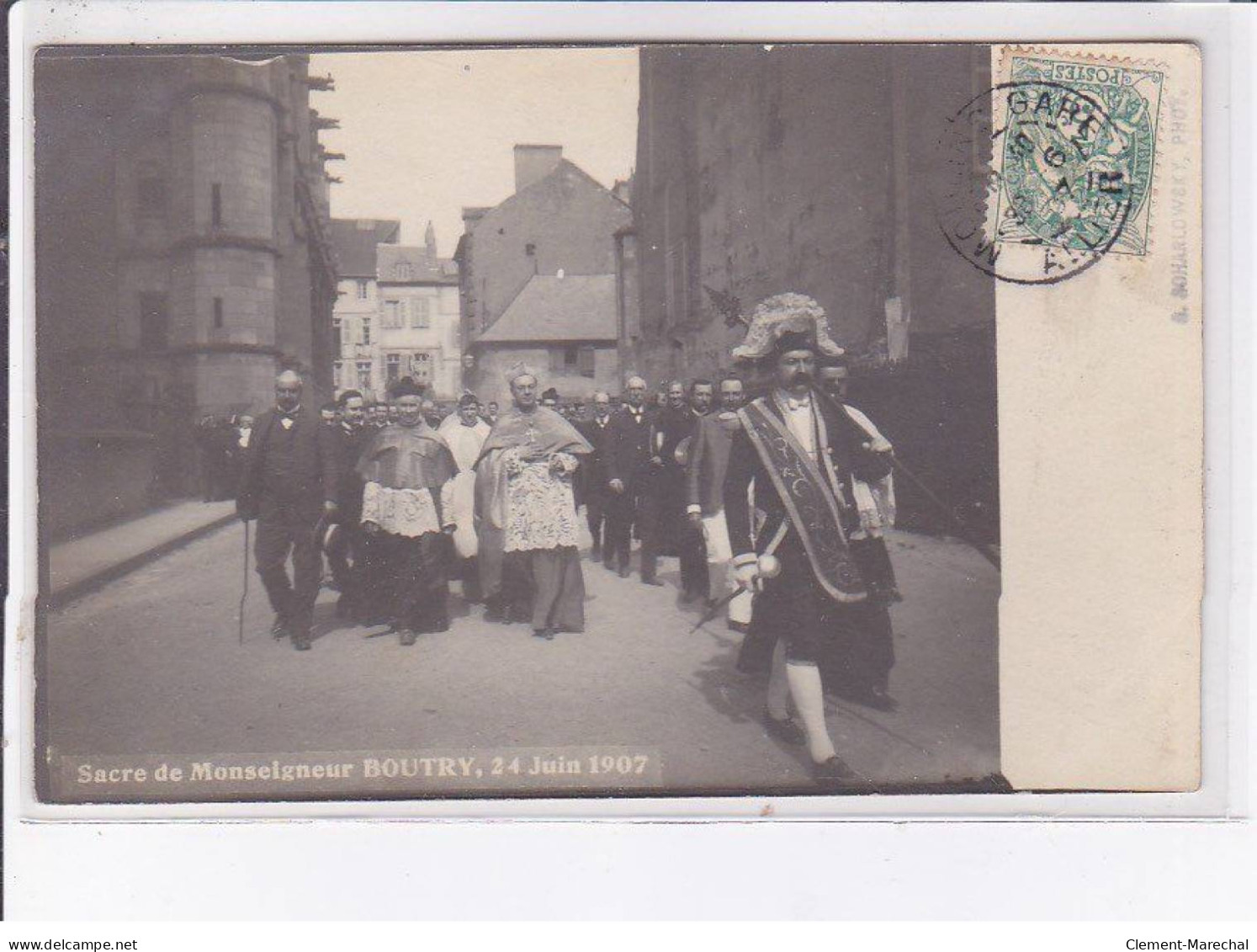 MOULINS: Sacre De Monseigneur Boutry, 24 Juin 1907 - Très Bon état - Moulins