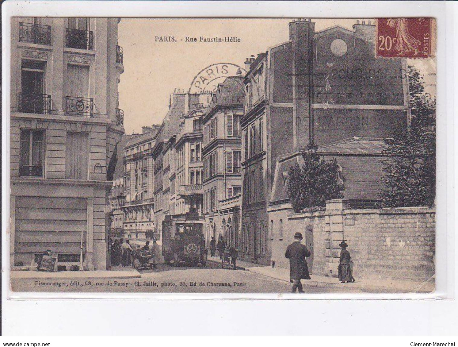 PARIS: 75016, Rue Faustin-hélie, Autobus - Très Bon état - Sonstige Sehenswürdigkeiten