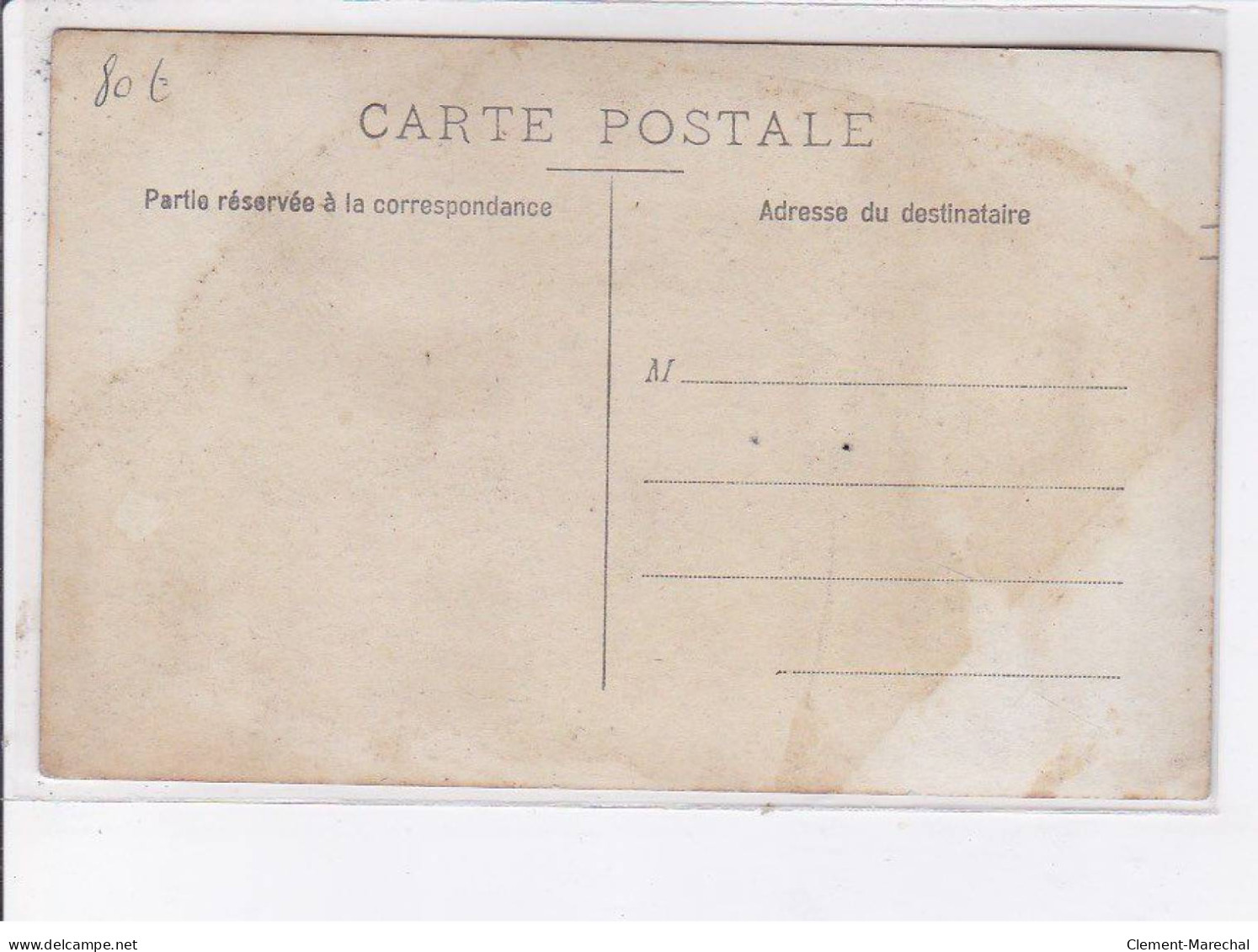 FRANCE: Carte Photo à Localiser, Café Du Centre, C. Chartier, Restaurant - Très Bon état - Sonstige & Ohne Zuordnung