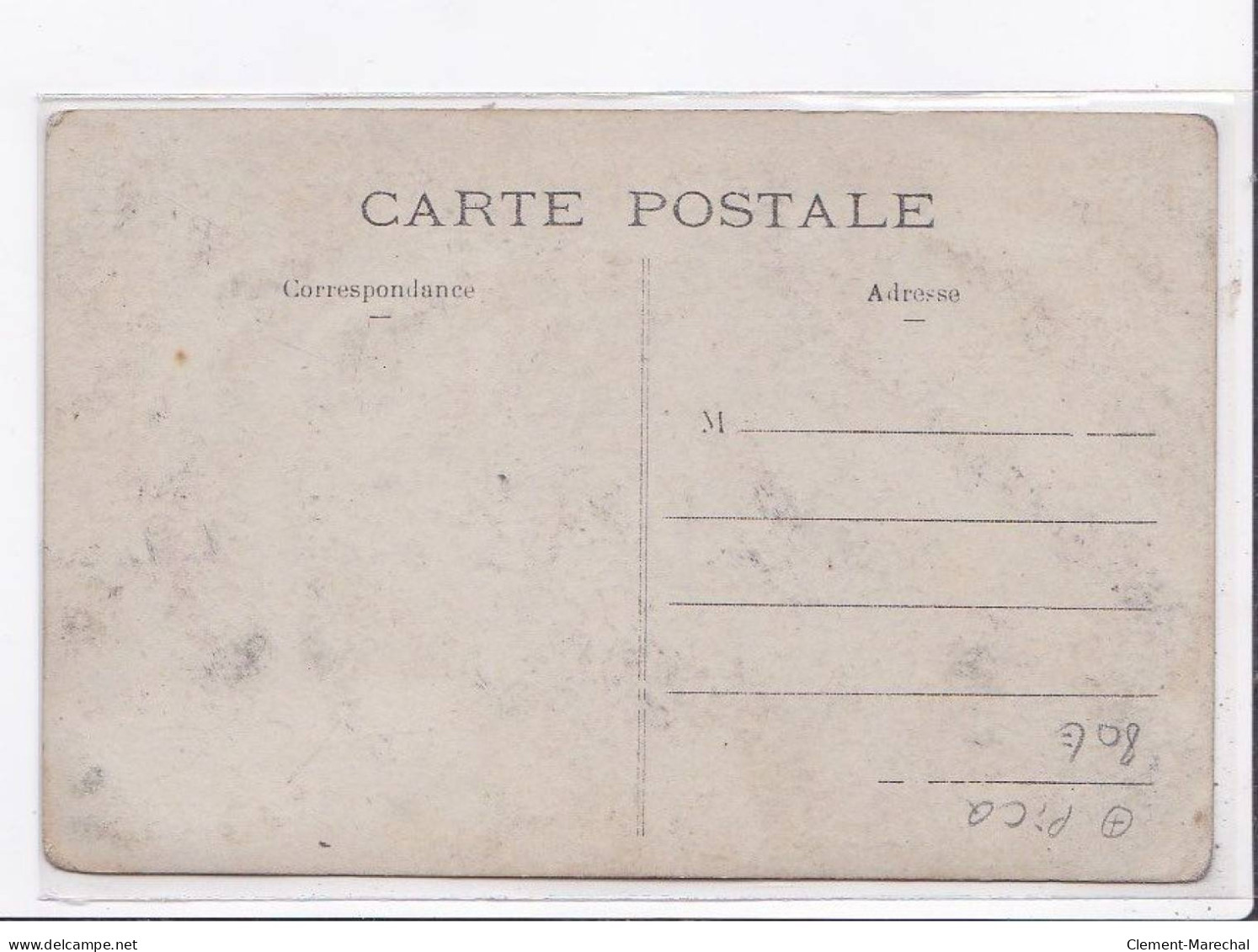 FRANCE: Carte Photo à Localilser, Picq, A La Botte Rouge, Chaussures - Très Bon état - Sonstige & Ohne Zuordnung