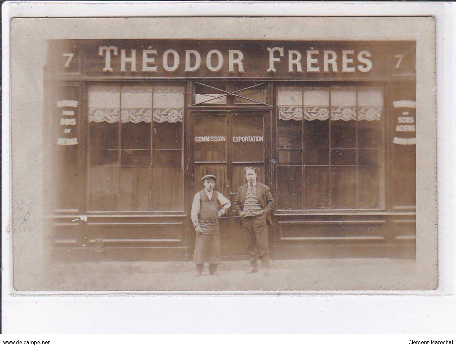 FRANCE: Carte Photo à Localiser, Théodor Frères, Fabrique De Scies(?) - Très Bon état - Sonstige & Ohne Zuordnung