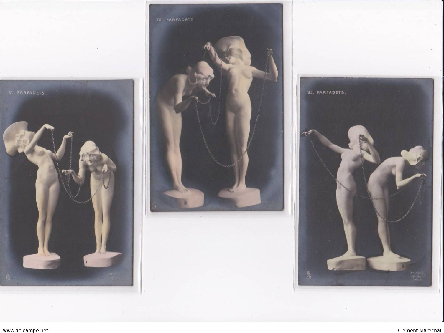 KIRCHNER Raphael : Série De 6 Cartes Postales En Couleur "Farfadets" - Très Bon état - Kirchner, Raphael