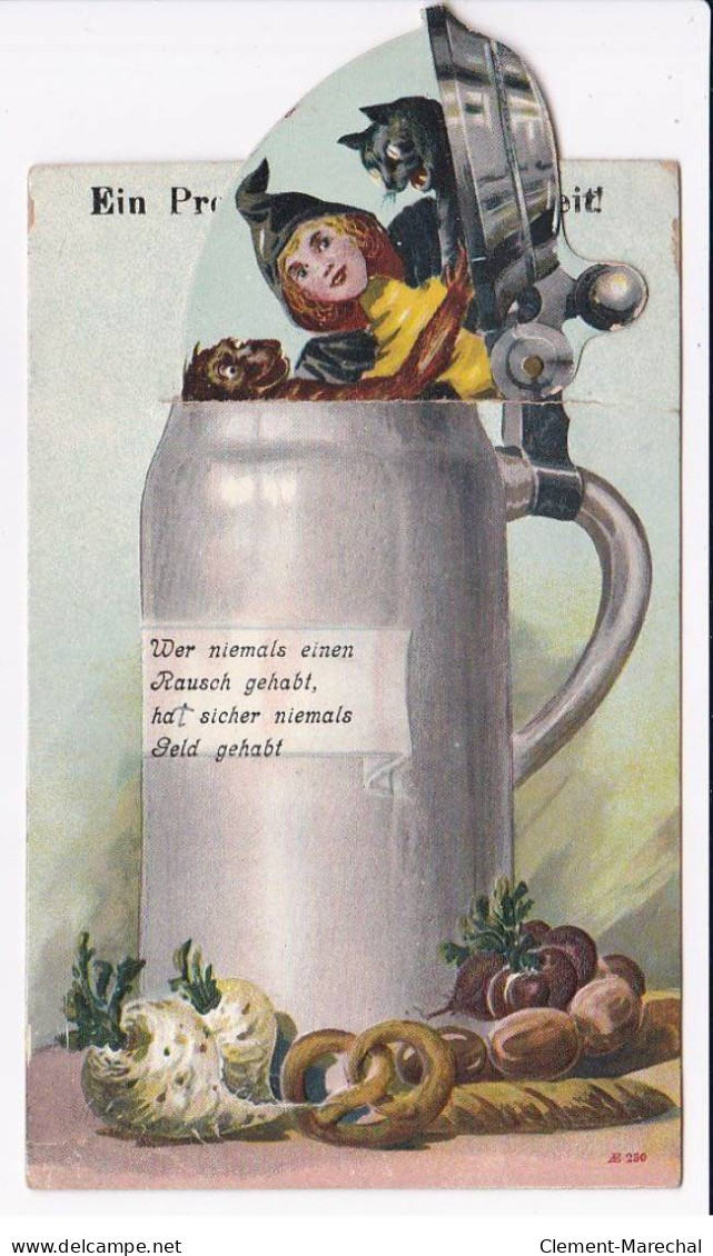 SYSTEME : Biere (mechanical) - Très Bon état - Dreh- Und Zugkarten