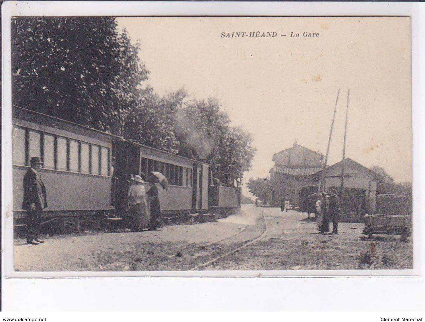 SAINT-HEAND: La Gare - Très Bon état - Other & Unclassified