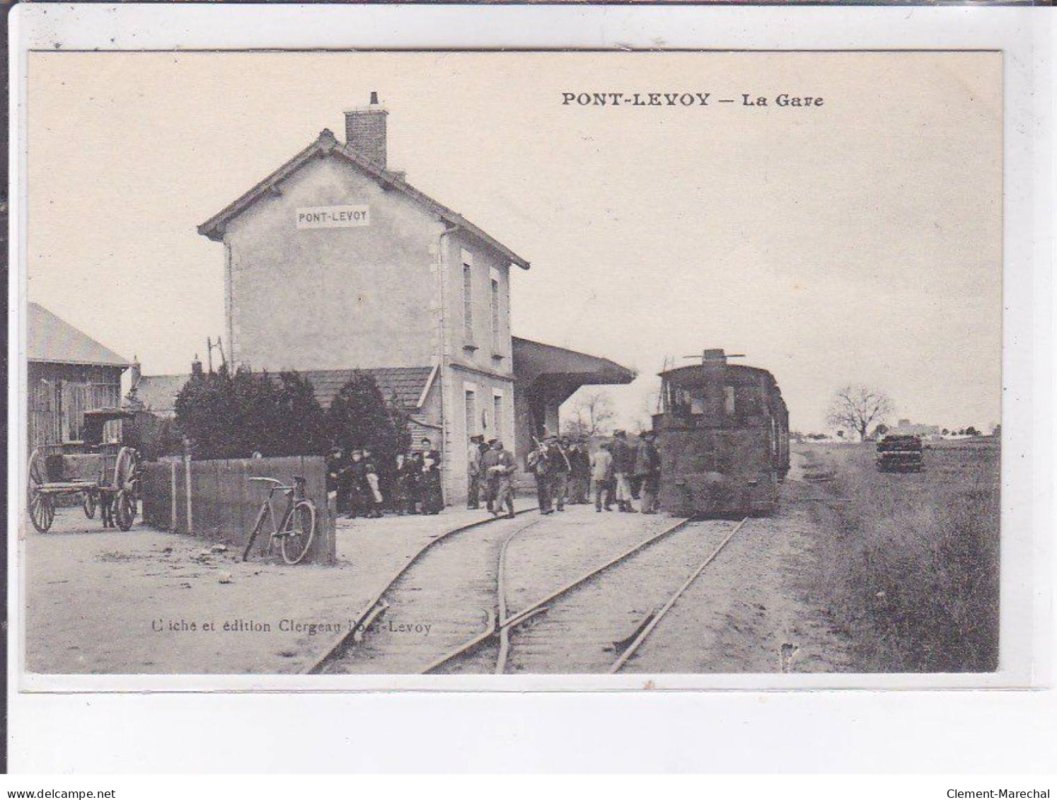 PONT-LEVOY: La Gare - Très Bon état - Other & Unclassified