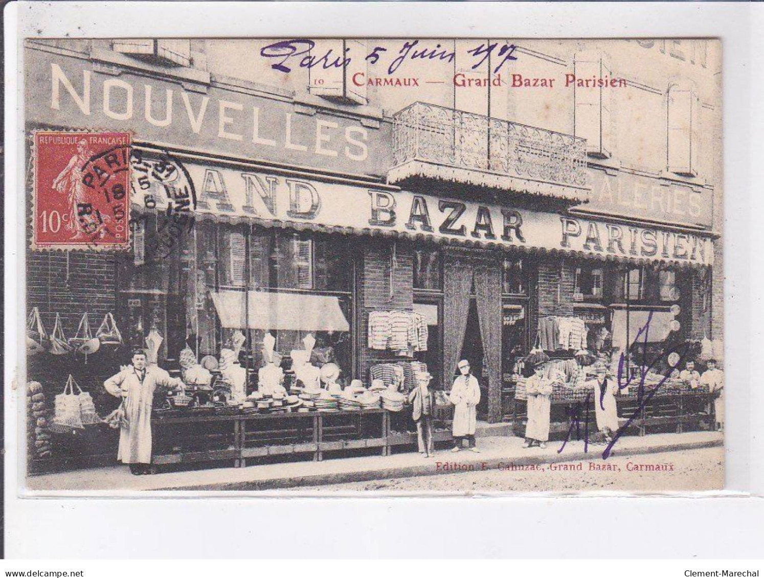 CARMAUX: Grand Bazar Parisien - Très Bon état - Carmaux