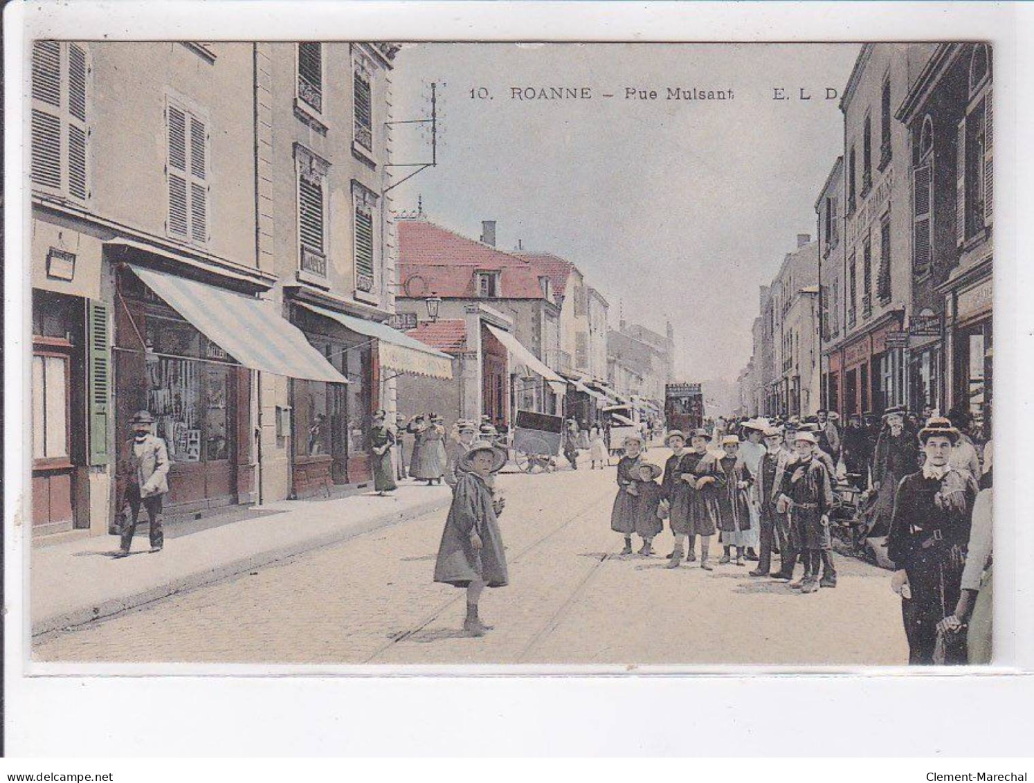 ROANNE: Rue Mulsant, Tramway - Très Bon état - Roanne