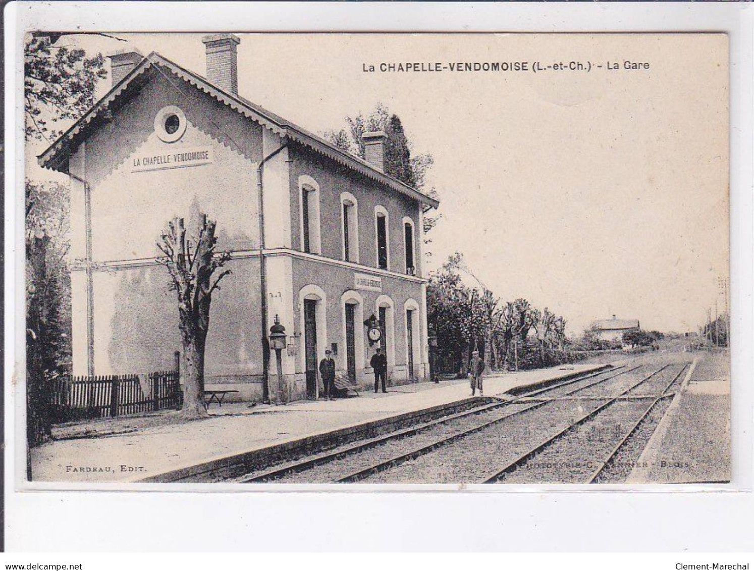 LA CHAPELLE-VENDOMOISE: La Gare - Très Bon état - Autres & Non Classés