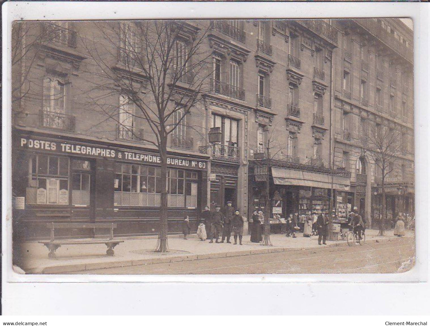 PARIS: 75015, Rue De La Convention(?) Poste, Poste Télégraphe - état - Paris (15)