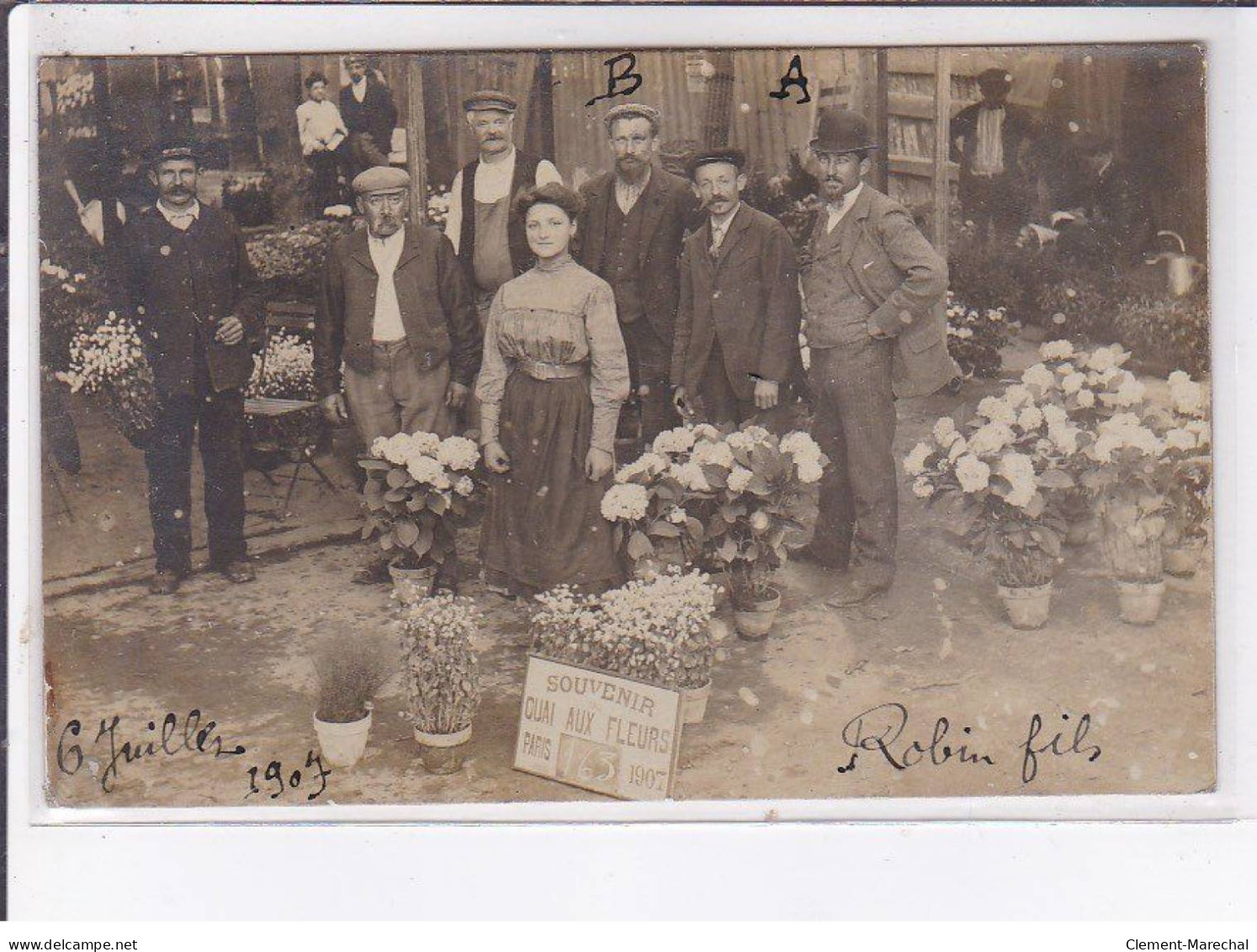 PARIS: 75004, Quai Aux Fleurs, 1907 - Très Bon état - Paris (04)