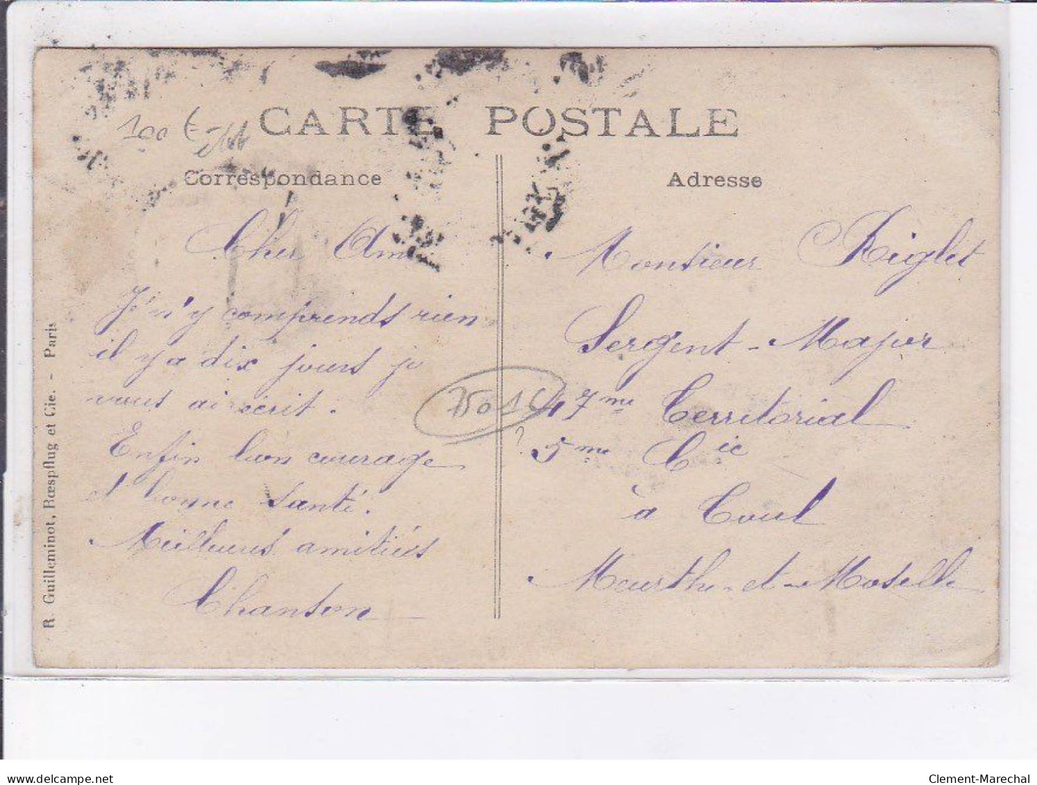 PARIS: 75016, Café Restaurant Billiard, Maison Chanson - état - Paris (17)