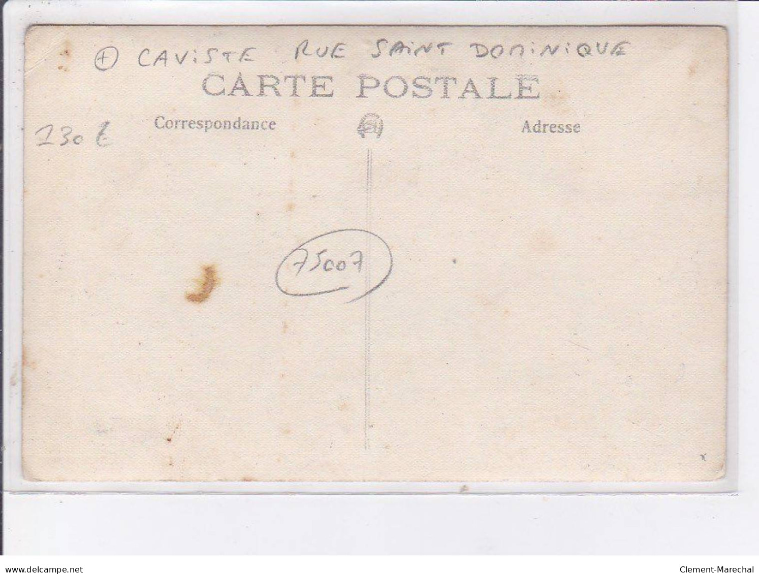 PARIS: 75007, Caviste, Rue Saint-dominique, Beaujolaise - Très Bon état - District 07