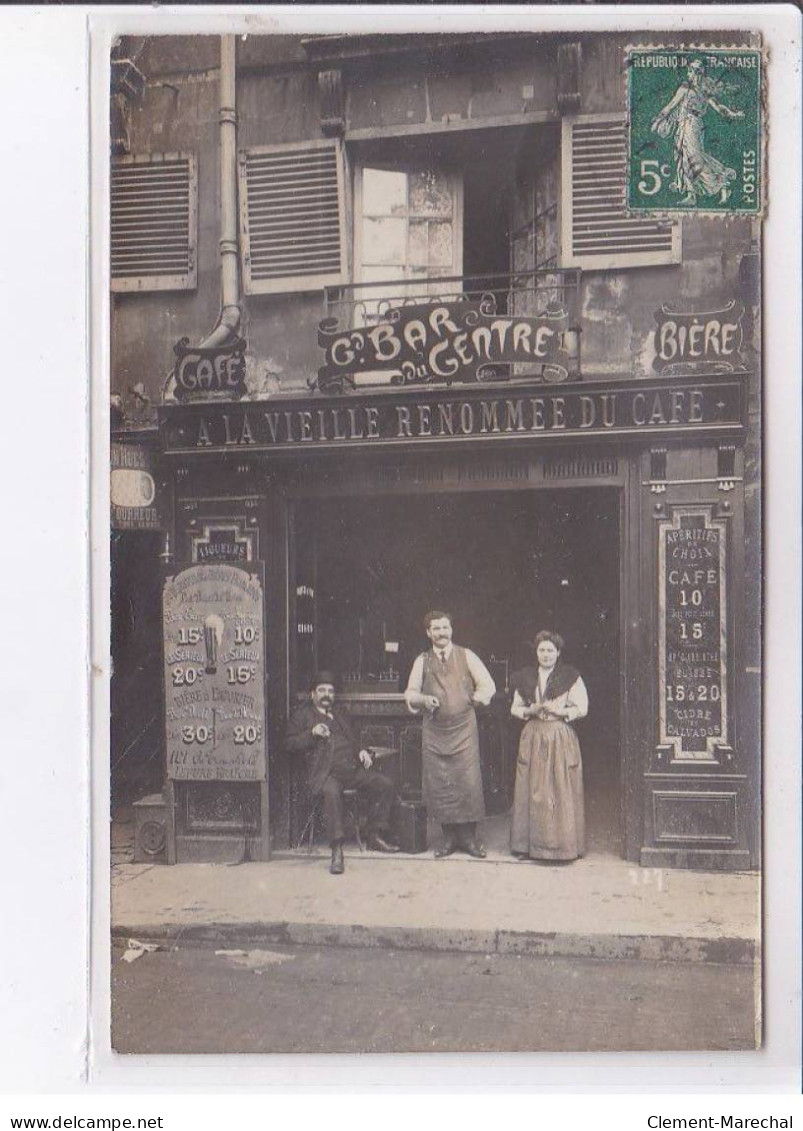 PARIS: 75003, Rue Saint-martin, Bar Du Centre, A La Vieille Renommée Du Café - Très Bon état - Arrondissement: 03