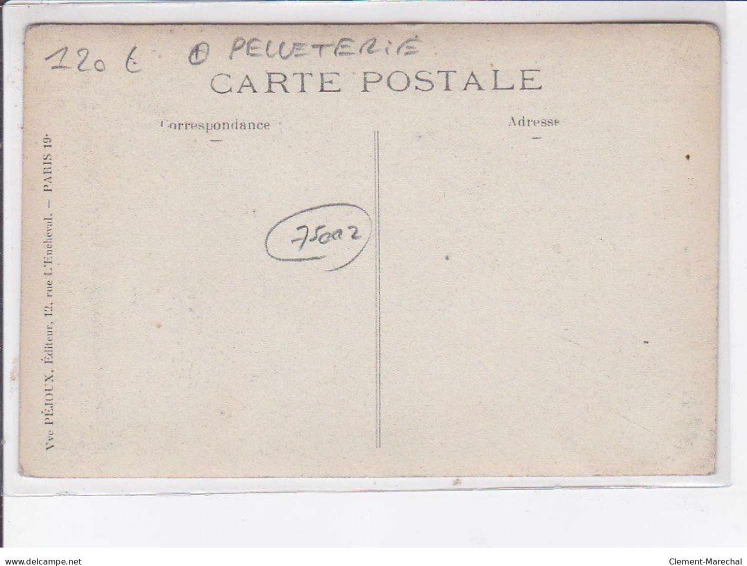 PARIS: 75002, A Coupe Toujours, Pelleterie - Très Bon état - Paris (02)