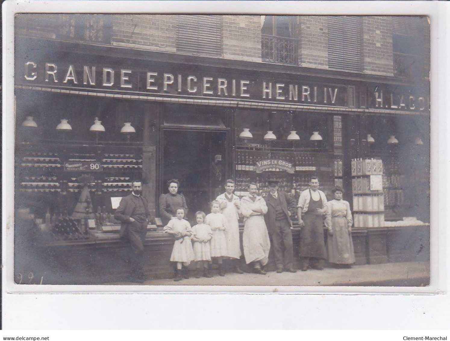 SURESNES: Henri La Goutte, Grande épicerie Henri IV - Très Bon état - Suresnes