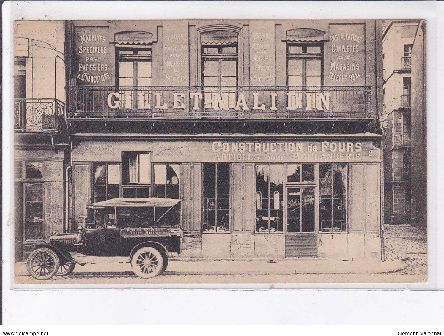 NANTES: Gillet-malidin, Construction De Fours, Voiture - Très Bon état - Nantes