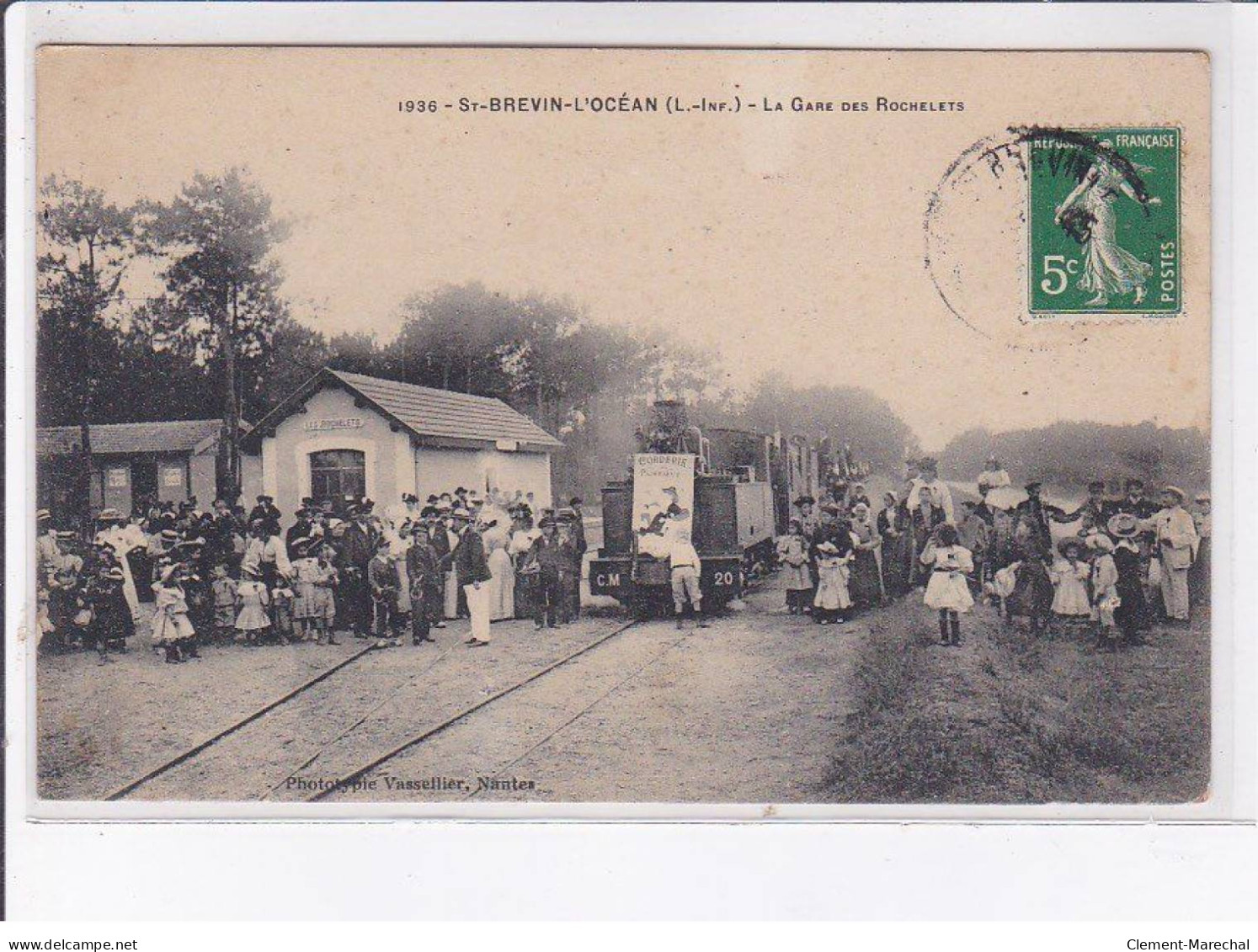 SAINT-BREVIN-L'OCEAN: La Gare Des Rochelets, Train - état - Saint-Brevin-l'Océan