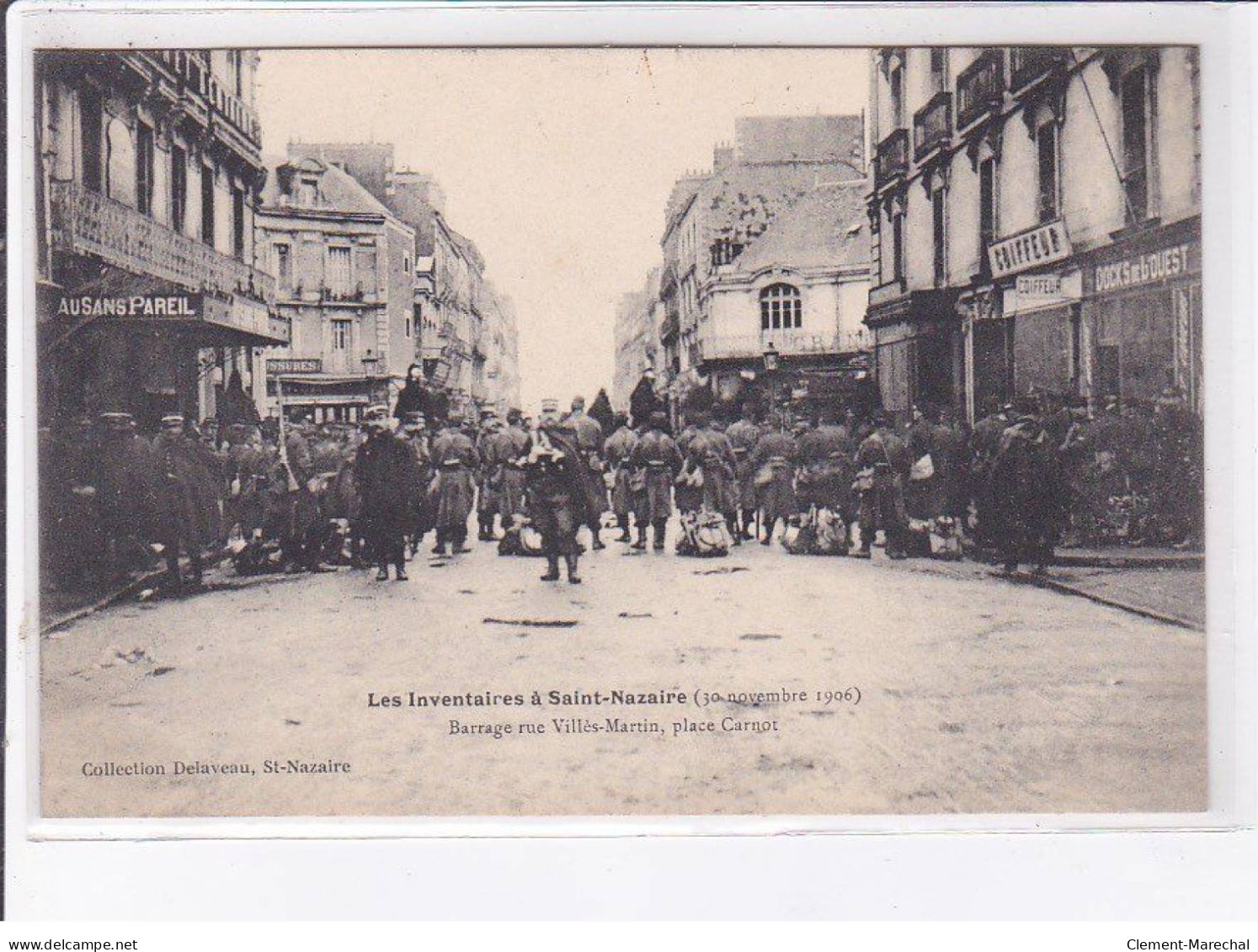 SAINT-NAZAIRE: Les Inventaires, Barrage Rue Villés-martin Place Carnot - Très Bon état - Saint Nazaire