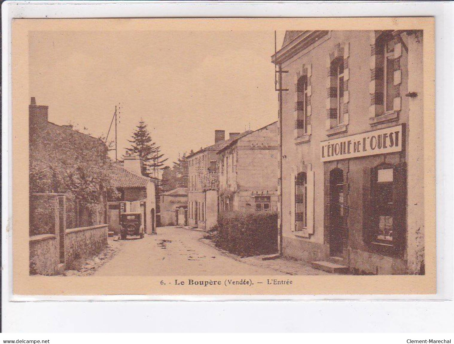 LE BOUPERE: L'entrée, L'étoile De L'ouest - Très Bon état - Sonstige & Ohne Zuordnung