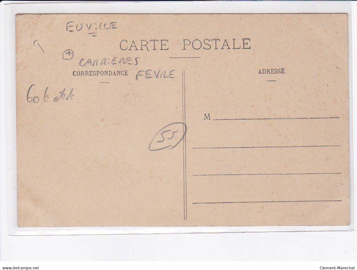 EUVILLE - Carrières Fevre - état - Other & Unclassified