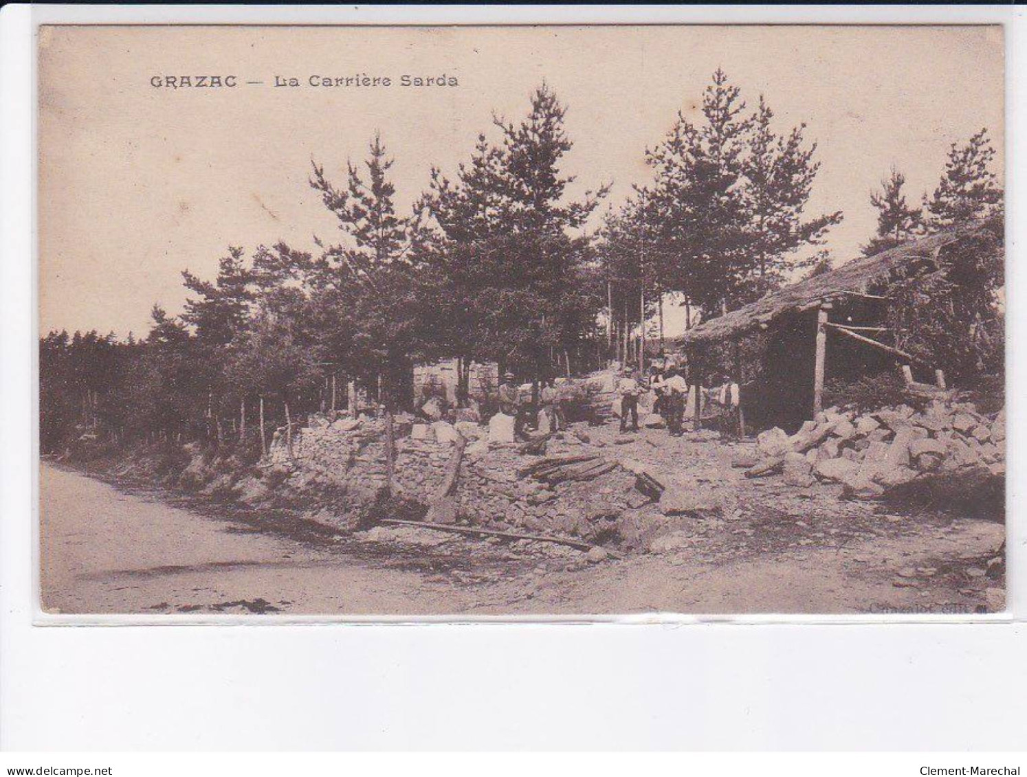 GRAZAC - La Carrière Sarda - état - Other & Unclassified