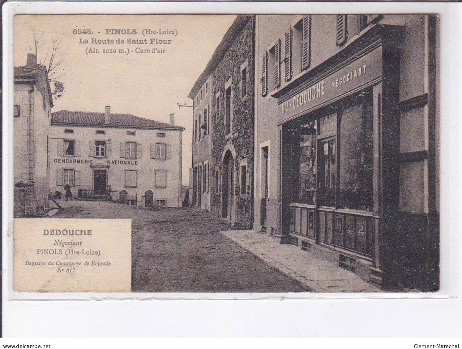 PINOLS: La Route De Saint-flour, Cure D'air - Très Bon état - Autres & Non Classés