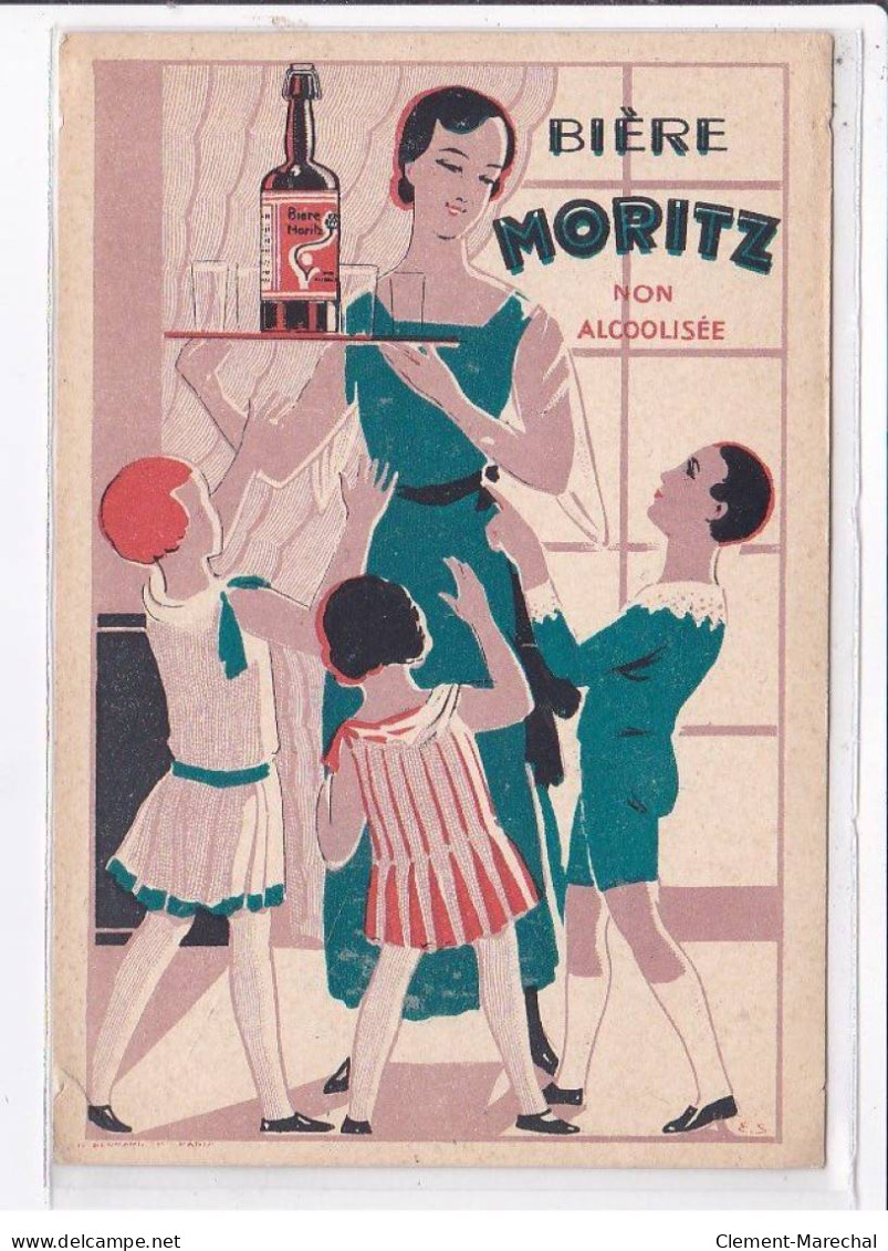 PUBLICITE: Bière Moritz Non Alcoolisée - Très Bon état - Pubblicitari