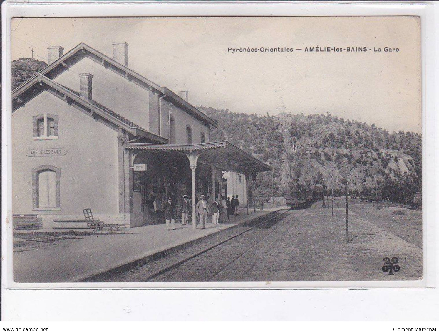 AMELIE-les-BAINS: La Gare - Très Bon état - Amélie-les-Bains-Palalda