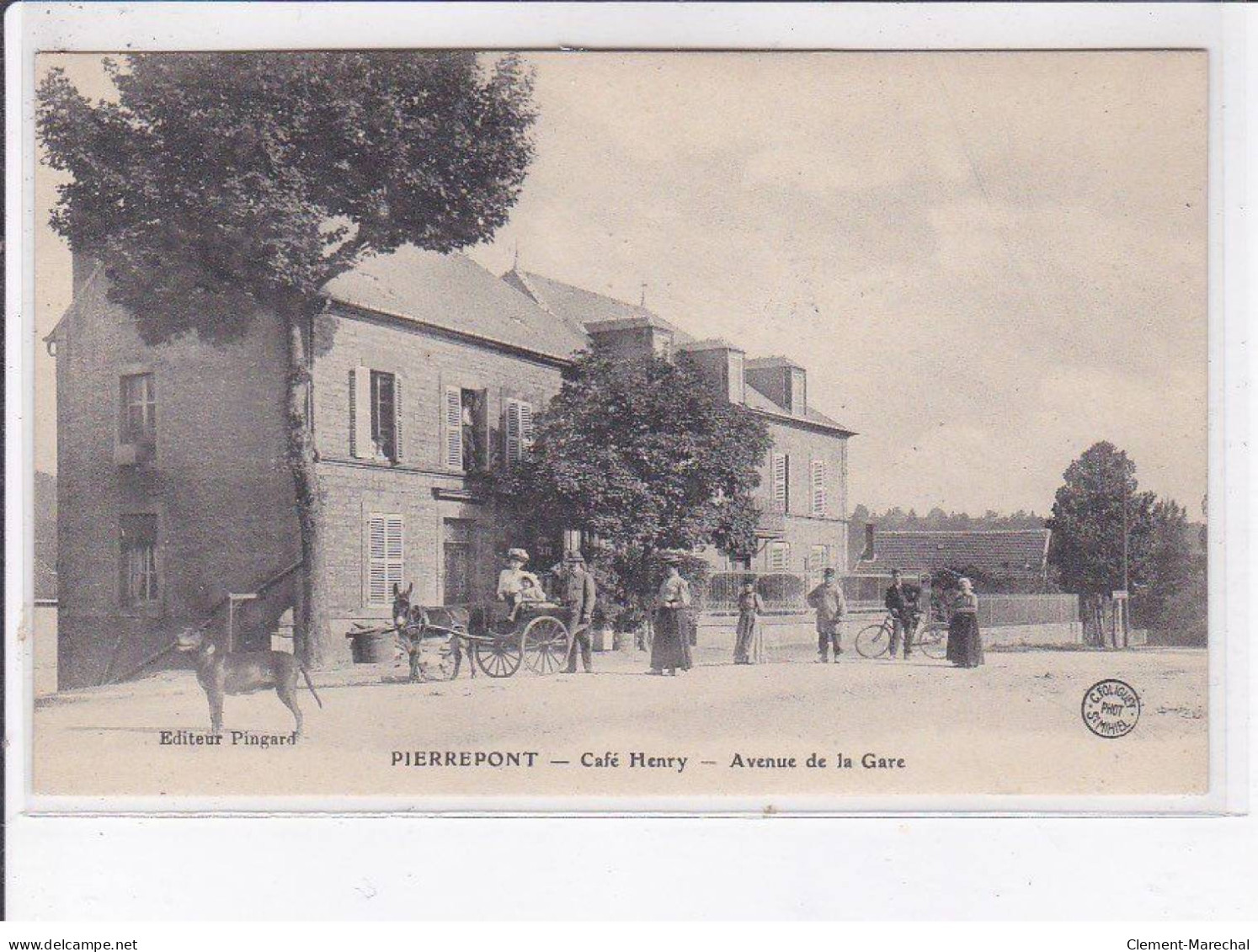 PIERREPONT: Café Henry, Avenue De La Gare - Très Bon état - Other & Unclassified