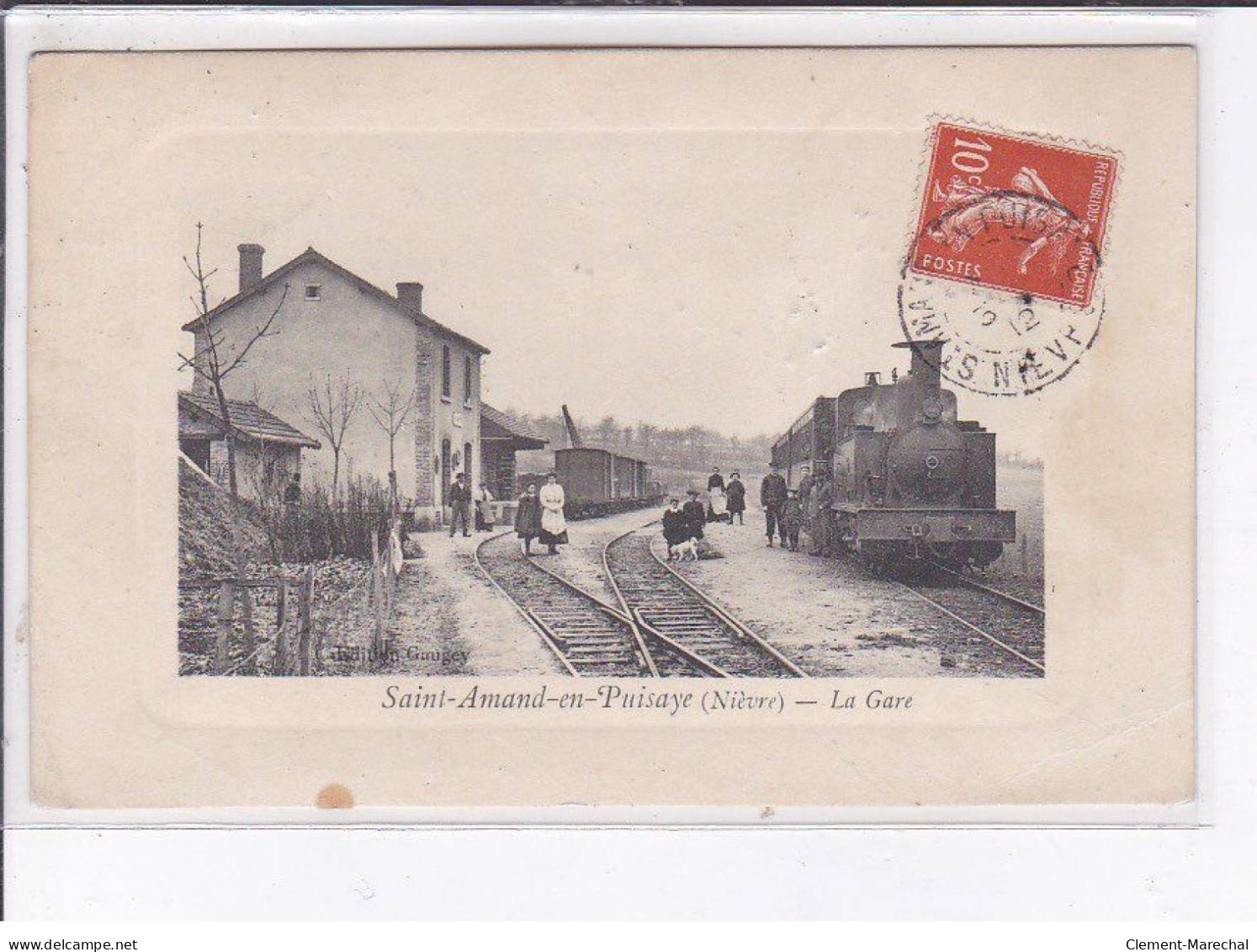 SAINT-AMAND-en-PUISAYE: La Gare - Très Bon état - Saint-Amand-en-Puisaye