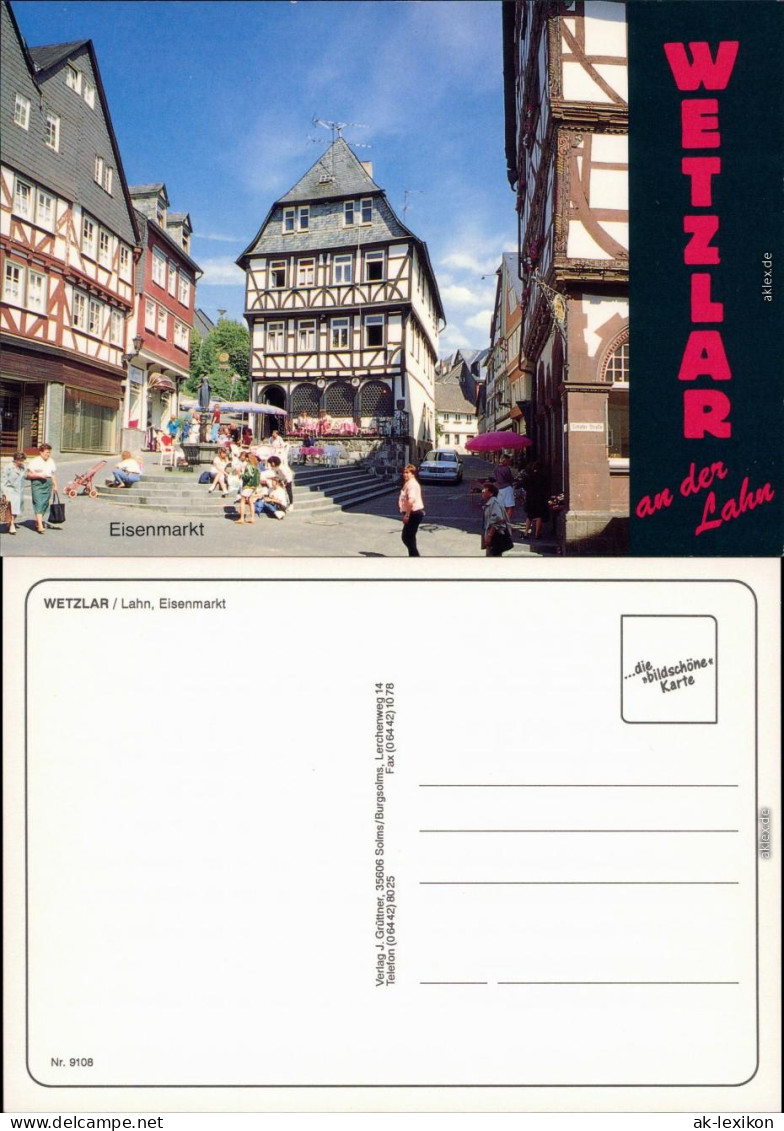 Ansichtskarte Wetzlar Eisenmarkt 1980 - Wetzlar