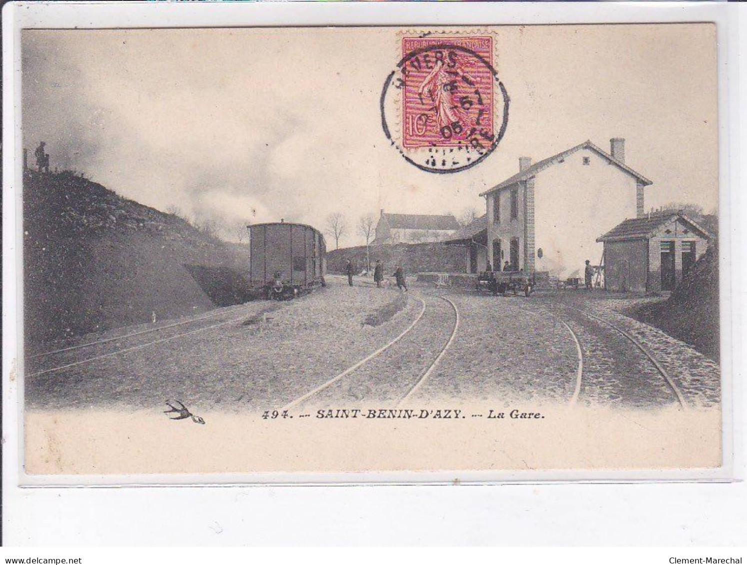 SAINT-BENIN-D'AZY: La Gare - Très Bon état - Sonstige & Ohne Zuordnung