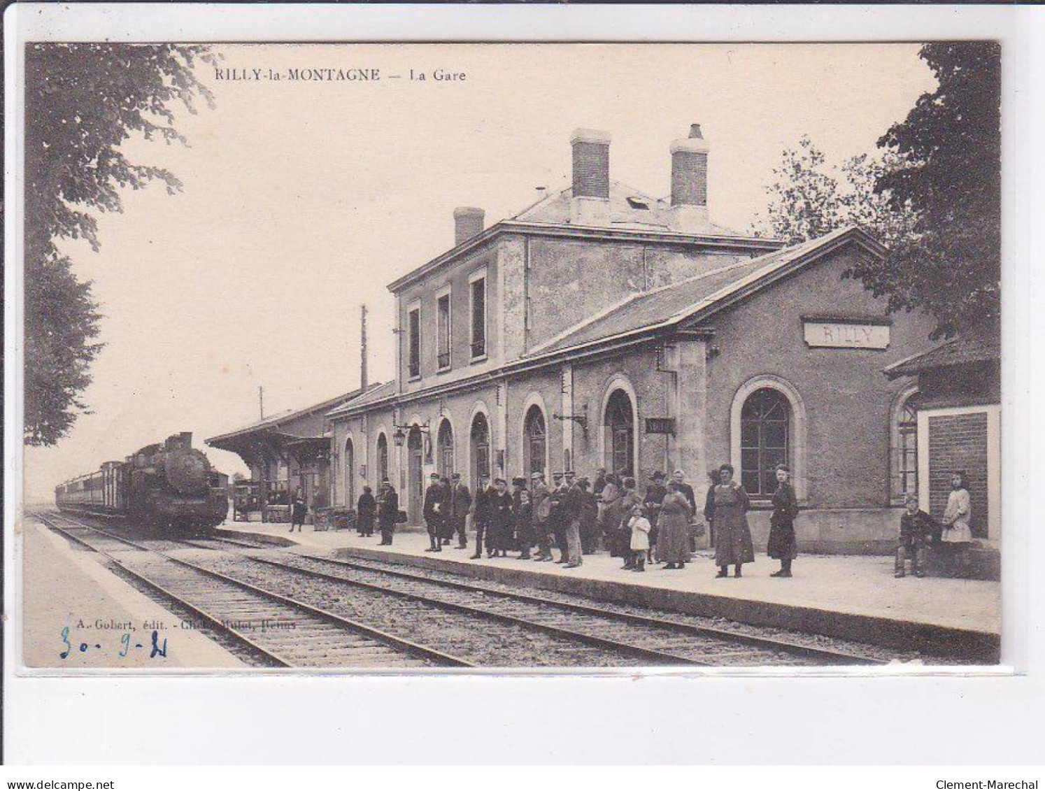 RILLY-la-MONTAGNE: La Gare - Très Bon état - Rilly-la-Montagne