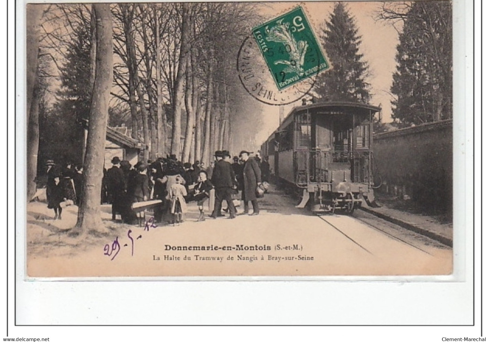 DONNEMARIE EN MONTOIS : La Halte Du Tramway - Très Bon état - Donnemarie Dontilly