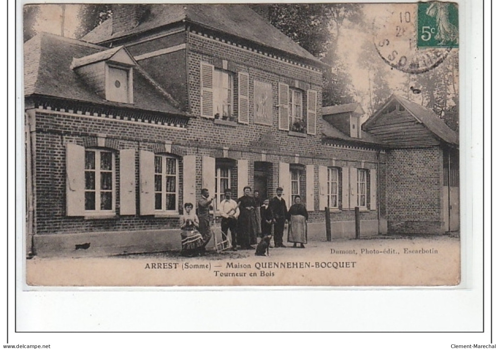 ARREST : La Maison QUENNEHEN-BOCQUET - Tourneur En Bois - Très Bon état - Sonstige & Ohne Zuordnung
