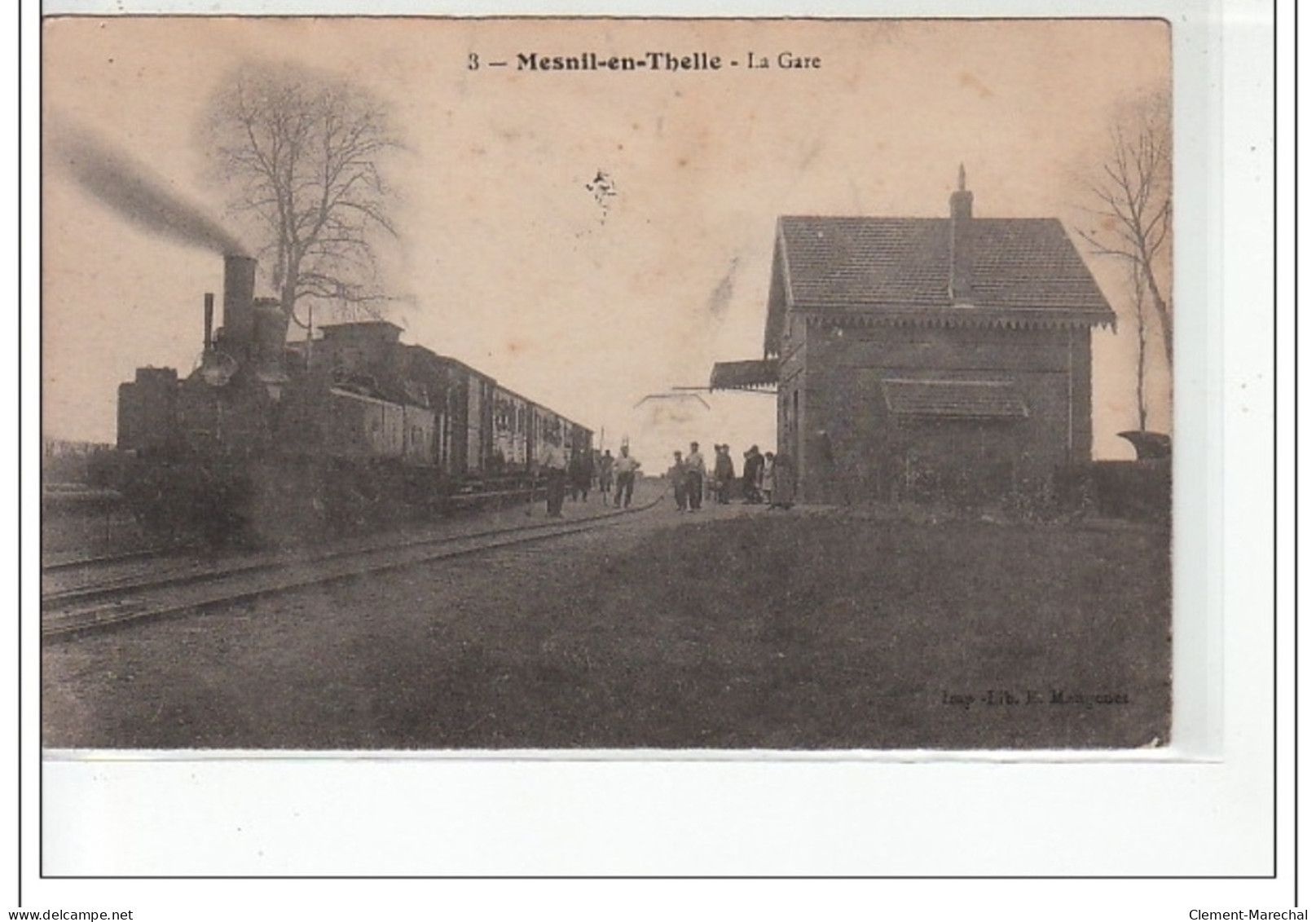 MESNIL EN THELLE - La Gare - Très Bon état - Other & Unclassified