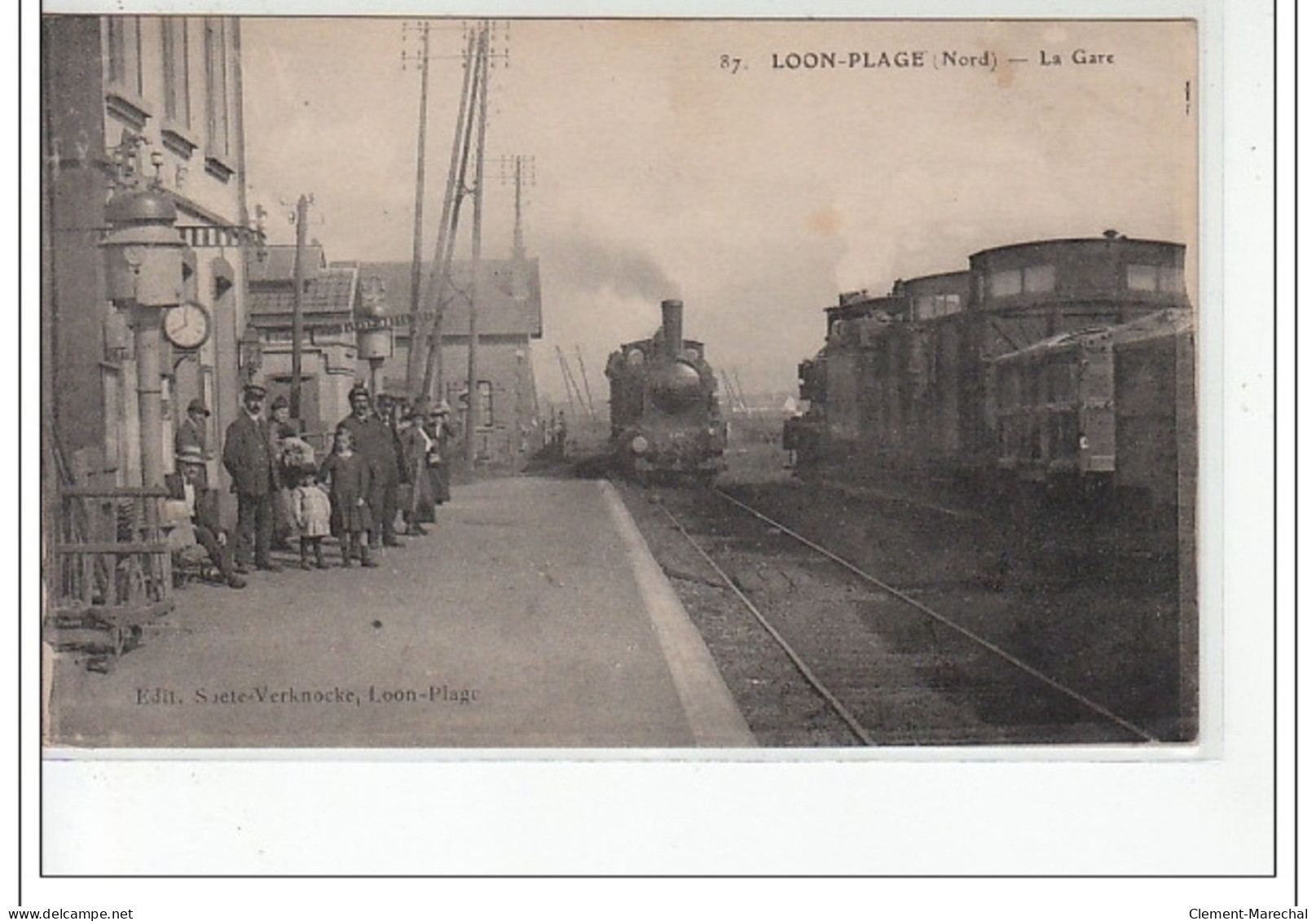 LOON PLAGE - La Gare - Très Bon état - Other & Unclassified