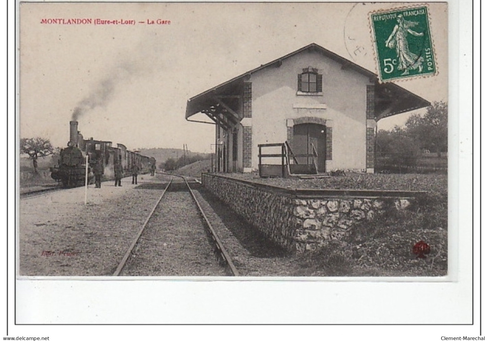 MONTLANDON - La Gare - Très Bon état - Autres & Non Classés