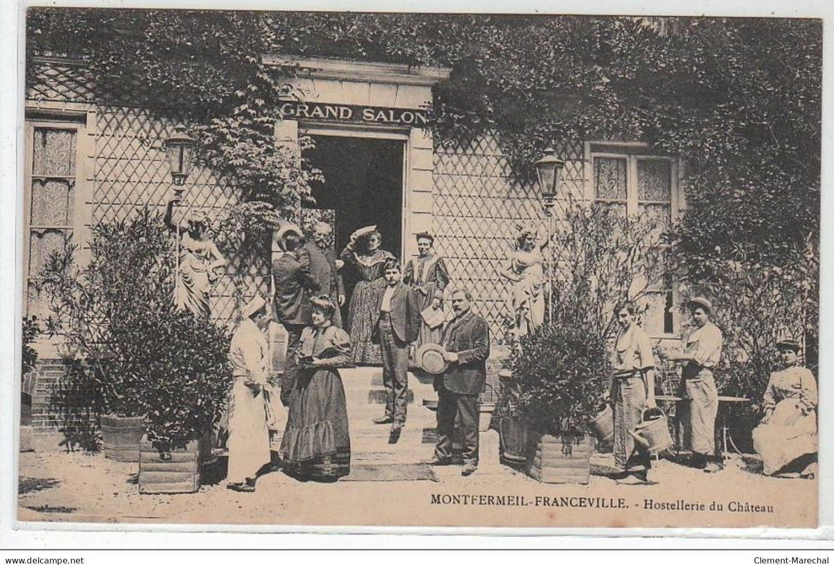 MONTFERMEIL FRANCEVILLE : Hostellerie Du Château - Très Bon état - Montfermeil