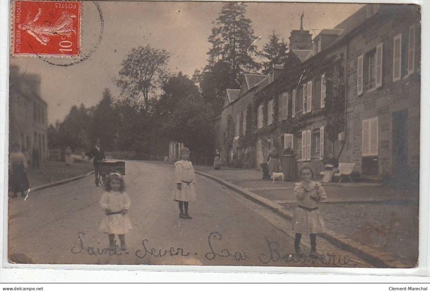 SAINT SEVER : Carte Photo De """"la Braiserie"""" (voiture De Livraison Du Planteur De Caiffa) - Très Bon état - Other & Unclassified