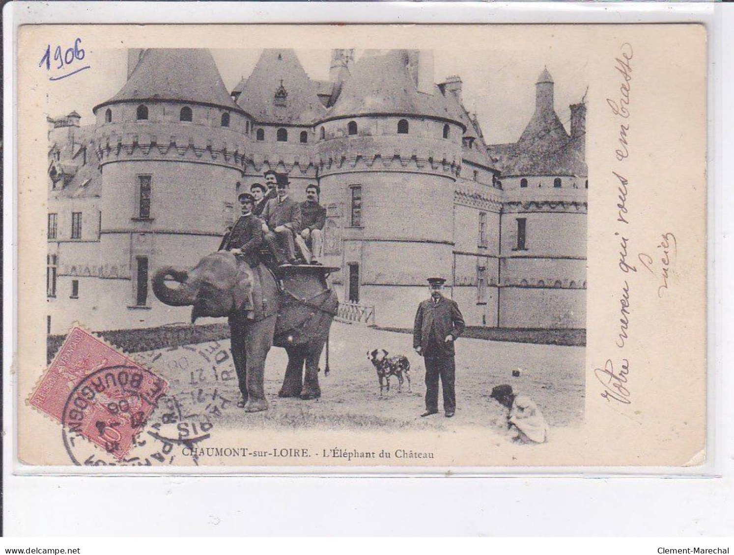 CHAUMONT-sur-LOIRE: L'éléphant Du Château - Très Bon état - Autres & Non Classés