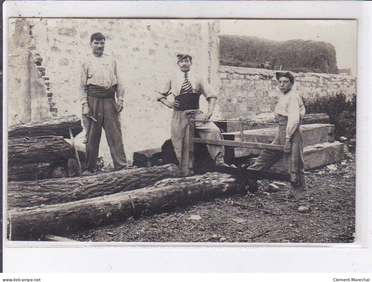 LA GUERCHE: 1 Photo Et 3CPA, Scierie Catté - Très Bon état - Otros & Sin Clasificación