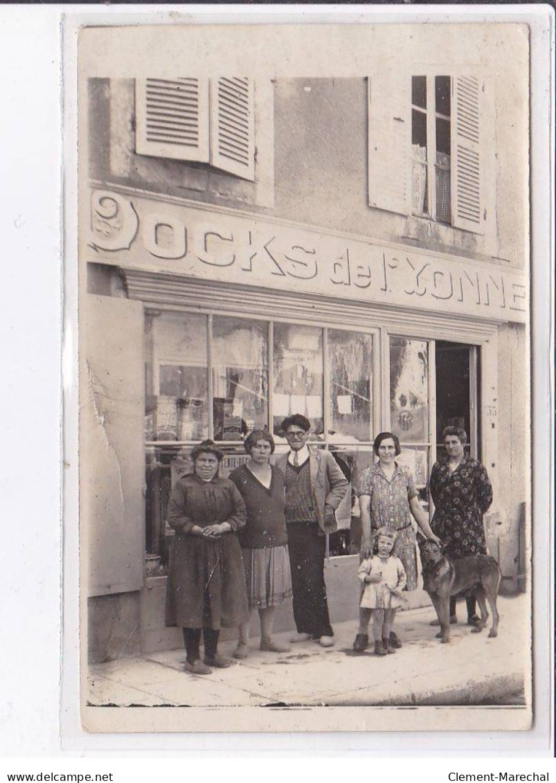 L'ISLE SUR SEREIN: Docks De L'yonne - état - L'Isle Sur Serein