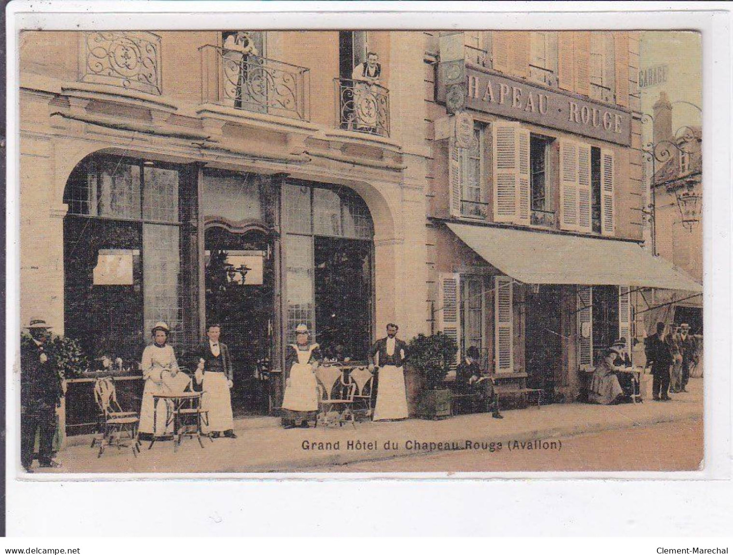 AVALLON: Grand Hôtel Du Chapeau Rouge - Très Bon état - Avallon