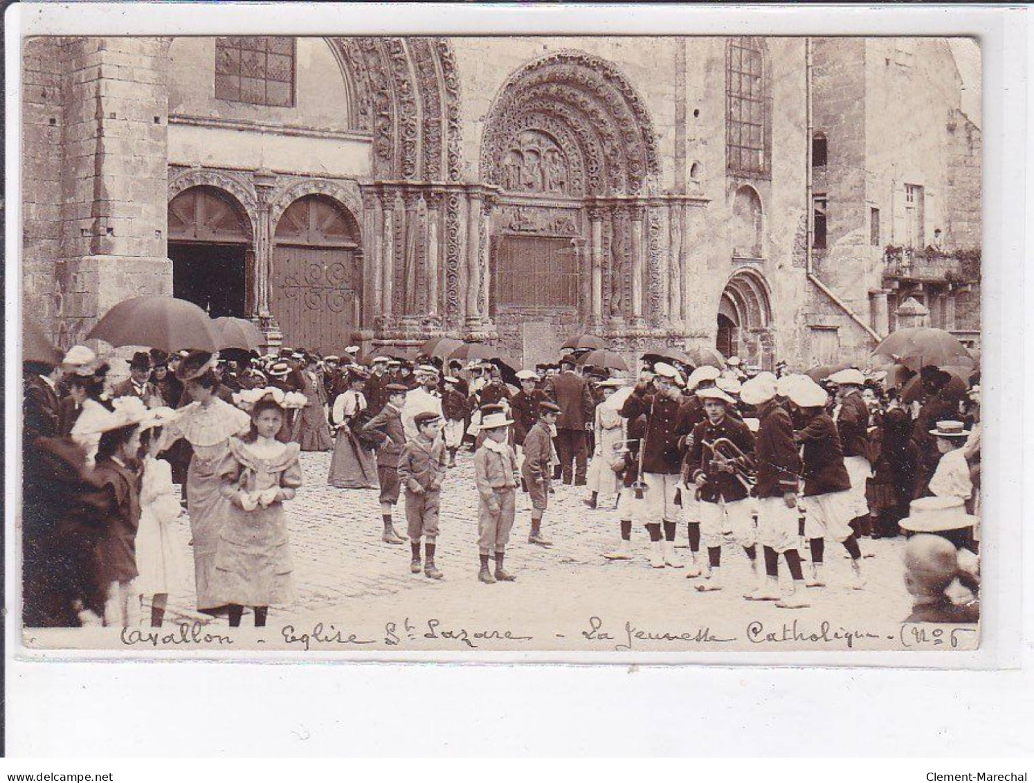 AVALLON: église Saint-lazare, La Jeunesse Catholique - Très Bon état - Avallon