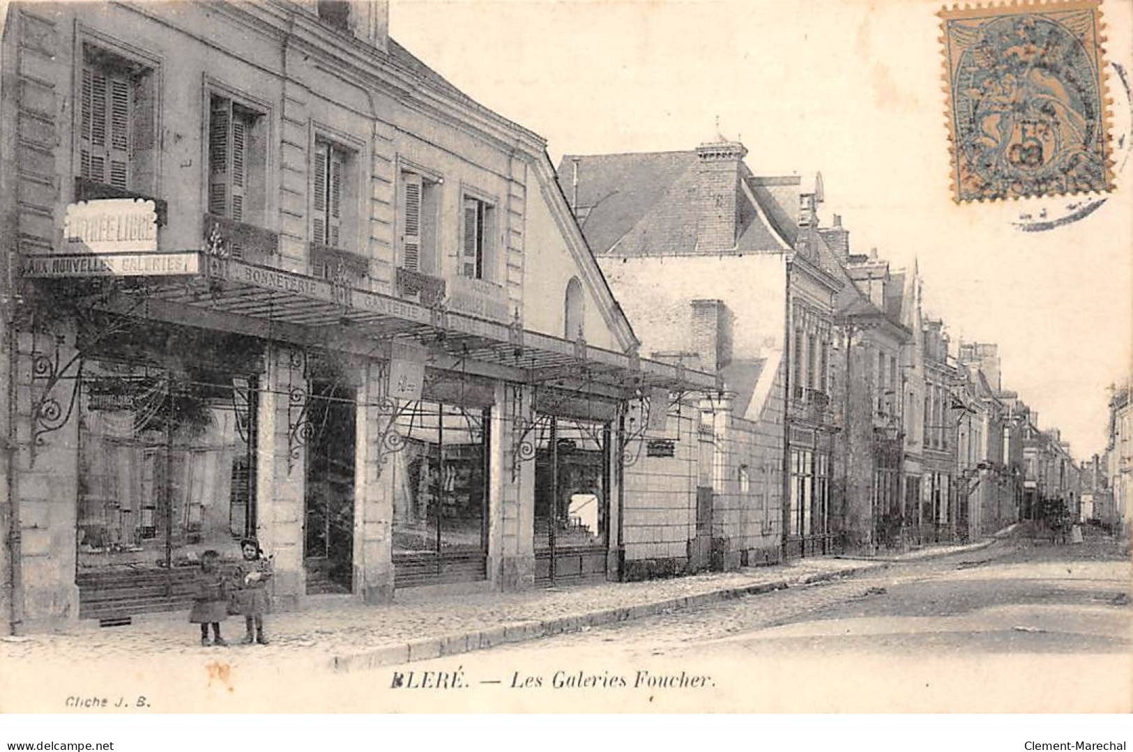 BLERE - Les Galeries Foucher - état - Bléré