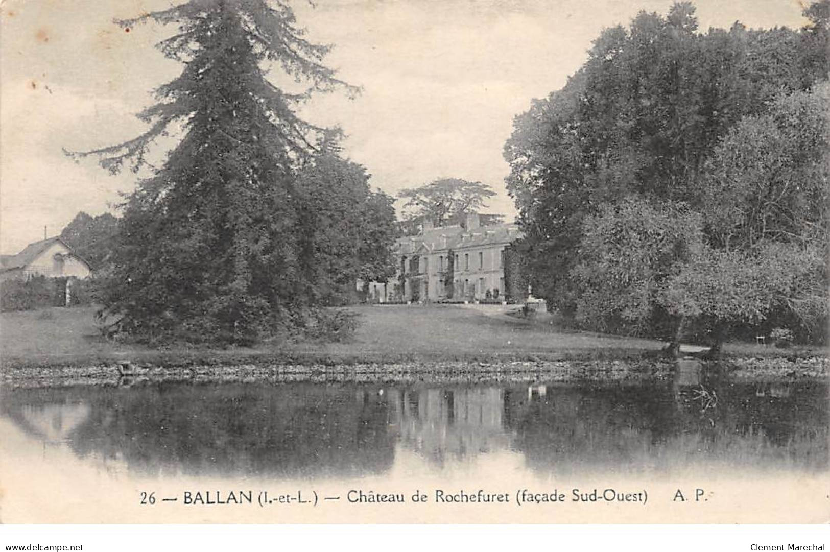 BALLAN - Château De Rochefuret - Très Bon état - Ballan-Miré